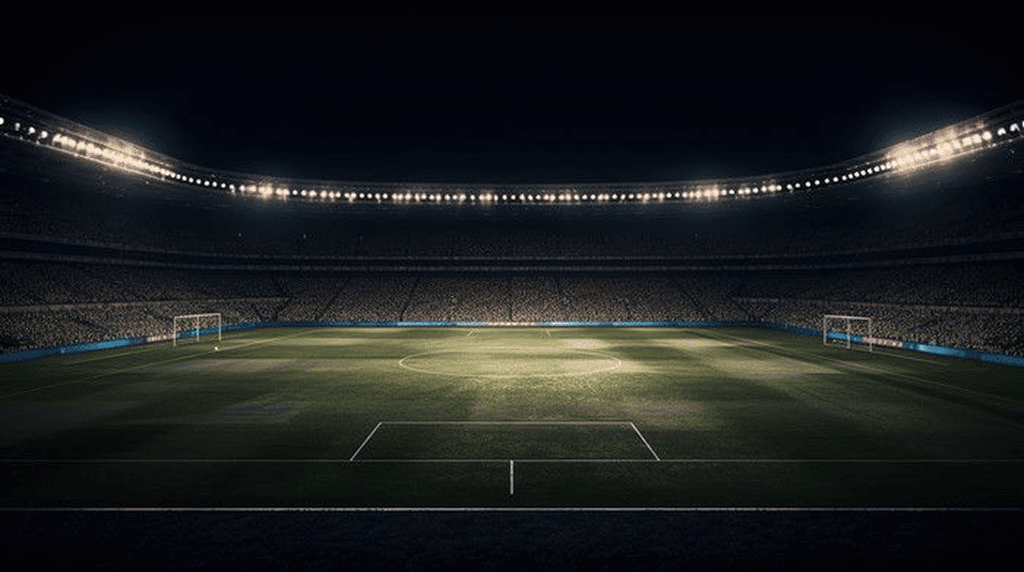 Stadium at night